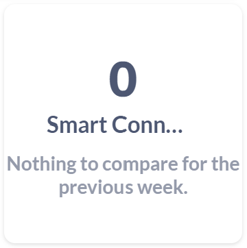 Dashboard - Smart connect