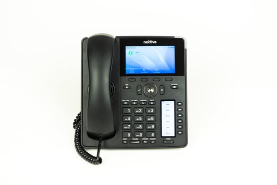 A PBX cloud desktop phone